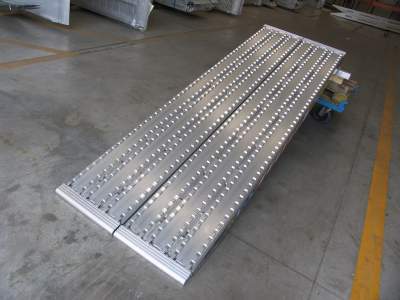 TRP130F Series - Milled Surface Ramps for Steel Track - 450mm wide