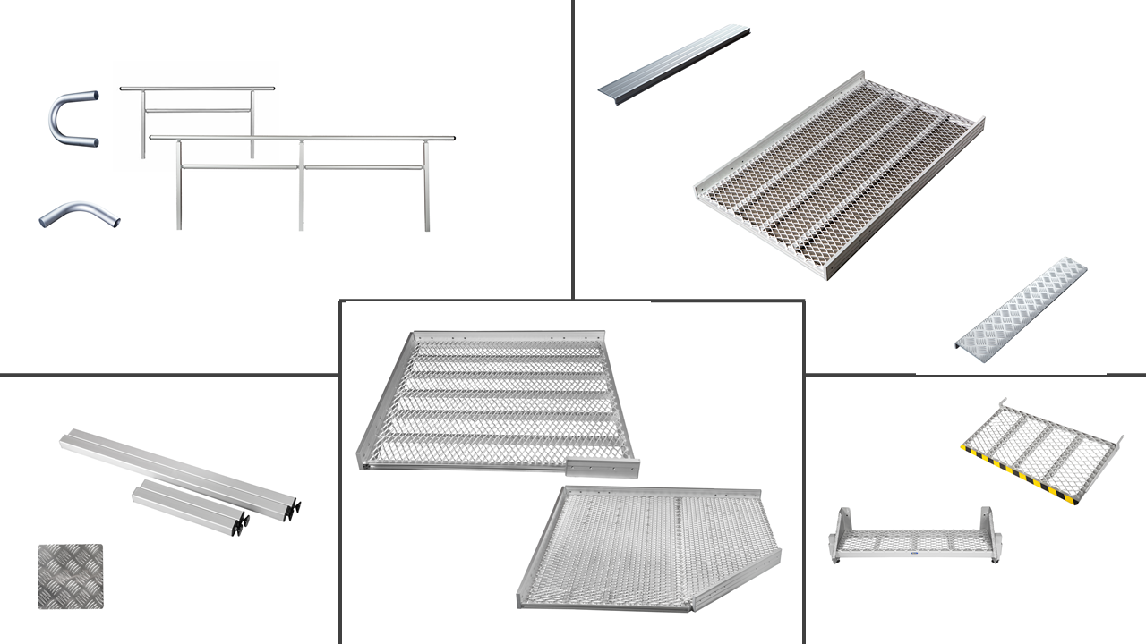 900mm Wide Ramp System - Parts