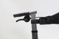 Adjustable rollator height setting