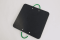 Recycled outrigger pad with handles