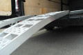 Aluminium loading ramps curve