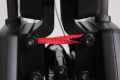Rollator clip shut