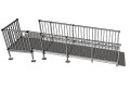 3.5m modular kit with balustrade handrails