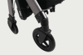 Rollator wheels with reflectors