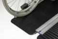 Black wheelchair ramp