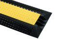 Adam Hall Cable protector 3 channels end piece with connector compatible with 3-channel cable ramp