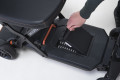 Removing the battery of the mobility scooter 