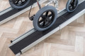 Telescopic Economy Channel Ramps 4ft (122cm long) with black grip surface