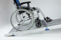 Manual wheelchair during loading