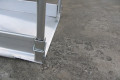 Solid ramp with rails