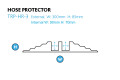 Hose Protector (850mm long x 300mm wide x 90mm high)