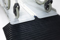 Wheelchair ramp combi to overcome thresholds