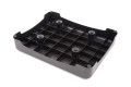 Outdoor Half Step - Black Base with Black Step Panel
