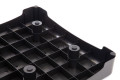 Outdoor Half Step - Black Base with Black Step Panel