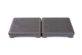 Outdoor Half Step - Black Base with Black Step Panel