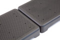 Outdoor Half Step - Black Base with Black Step Panel