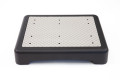 Outdoor Half Step - Black Base with Grey Step Panel
