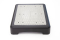 Outdoor Half Step - Black Base with Grey Step Panel