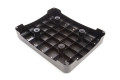 Outdoor Half Step - Black Base with Grey Step Panel