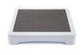 Outdoor Half Step - Grey Base with Black Step Panel
