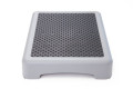 Outdoor Half Step - Grey Base with Black Step Panel