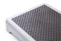 Outdoor Half Step - Grey Base with Black Step Panel