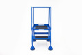 Warehouse ladder on wheels 