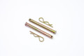 Security pin for the loading ramps