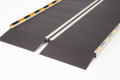 Single folding Wheelchair Ramp with grip surface 7ft length