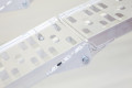 Motorcycle loading ramp hinge