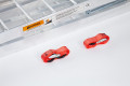 Safety straps for the folding loading ramps