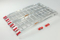 Heavy Duty Loading Ramp with Support Legs and Bar Grip Surface (2200mmx285mm)