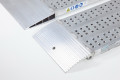 Rest on connection with a pre-drilled hole on the aluminium car ramps