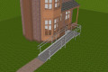 Ramp kit with handrails 