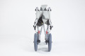 Folded wheelchair 