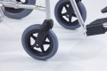 Side view transit wheelchair leg rests 