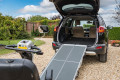 Premium multifold ramp resting on vehicle 