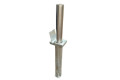 Stainless steel retractable bollard
