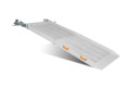 Unfolded twisty folding van ramp mesh surface 