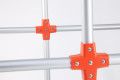 Cross handrail fixings