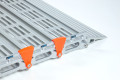 High visibility safety edges alloy ramp 