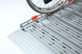Close up of the surface of the ramp 
