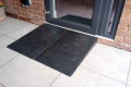80mm rubber ramps providing access through a doorway
