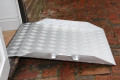 Wheelchair ramp provided access to home 