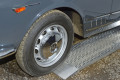 Car loading ramps angled foot