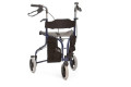Drive Steel Tri-walker With Seat - Blue