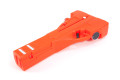Folded barrier with carry handle 