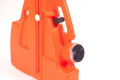 Water filled Red Plastic Expandable Barrier - (Expand up to 2.3m)