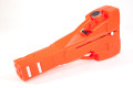 Water filled Red Plastic Expandable Barrier - (Expand up to 2.3m)