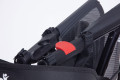Click shut storage rollator